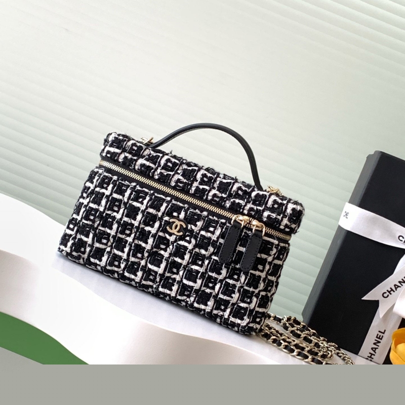 Ch*el cosmetic bags